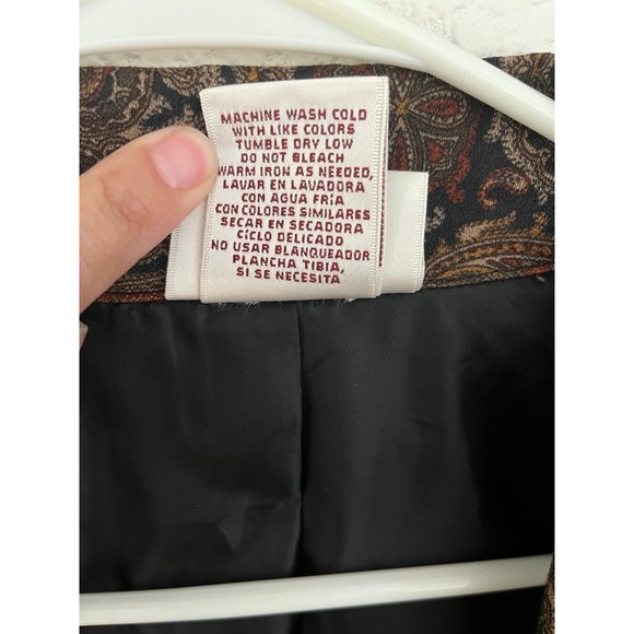 Vintage Light Weight Blazer by Worthington Size US 14 - Picture 4 of 12